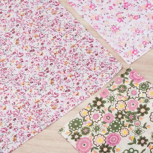 Vista 28 de HOULIFE Pañuelo impreso floral de algodón para mujer, pañuelos elegantes para fiesta de boda