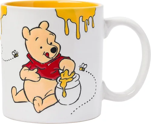Vista 16 de Silver Buffalo Disney Winnie the Pooh Is It Monday Already With Eeyore - Taza de cerámica cónica, 18 onzas