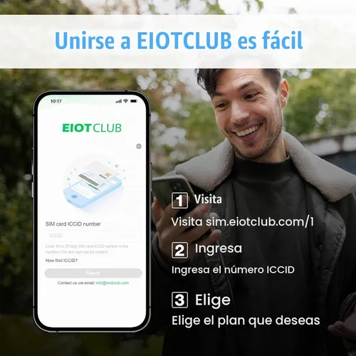 Vista 4 de Tarjeta SIM de datos EIOTCLUB para dispositivos IoT desbloqueados, 2 GB de 30 días, red dual Unlocked cameras, routers and tablets, USA coverage