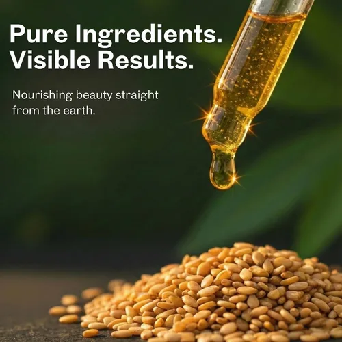 Vista 8 de Mayan's Secret Aceite de sésamo orgánico, prensado en frío, sin refinar, sin hexano y aceite de semilla de sésamo orgánico para piel, cuerpo, cara