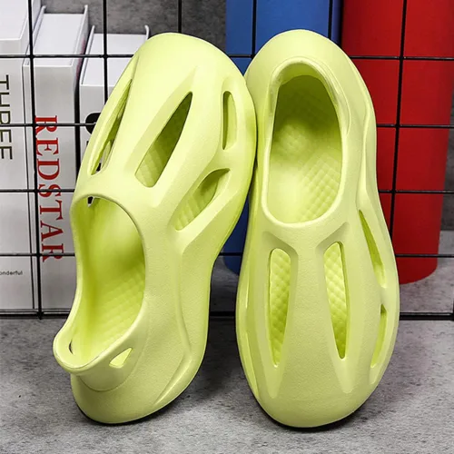 Vista 3 de Sandalias clásicas unisex para adultos, para interiores y exteriores, antideslizantes, de secado rápido, para mujer, antideslizantes, para playa
