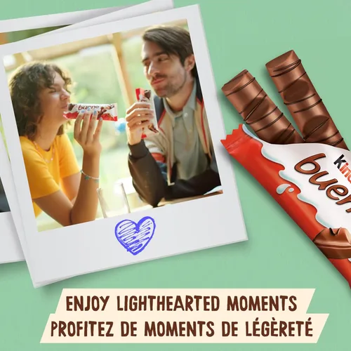 Vista 5 de Kinder Bueno 20pk (1.52 oz por paquete)