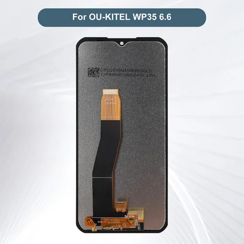 Vista 3 de Reemplazo de pantalla LCD táctil digitalizador Asamblea compatible con OUKITEL WP35 6.6 "con herramientas (negro)