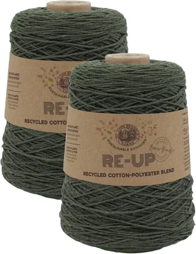 Vista 22 de Lion Brand Yarn Paquete de bonificación de hilo Re-Up Everglade