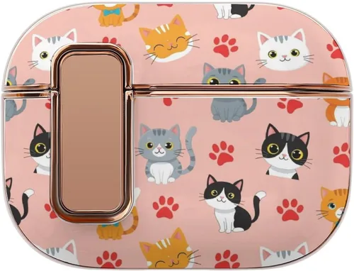 Vista 20 de Plastic Cover Compatible with Airpods Pro 2 Case Butterfly, Protective Skin with Lock