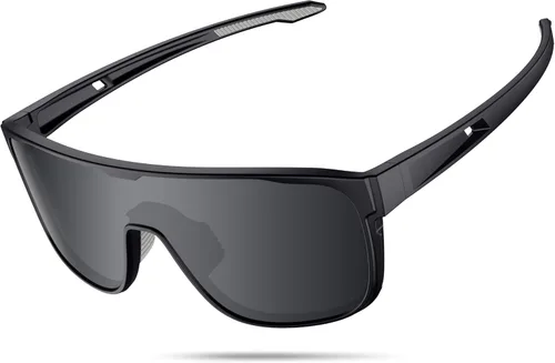 Vista 8 de Gafas de sol deportivas polarizadas para hombres y mujeres, jóvenes, béisbol, correr, ciclismo, conducción, pesca, tenis, golf, motor TAC UV400 TR90