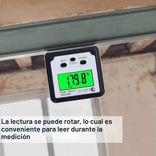 Vista 5 de Lytool Buscador de ángulo digital, cubo de nivel de calibre magnético