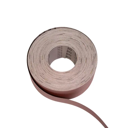 Vista 23 de JET Papel de lija listo para cortar, grano 100, 3" de ancho (60-9100)