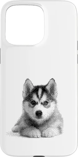 Vista 28 de Cute Siberian Husky for Dog Mom and Paw Parents Case for iPhone 16