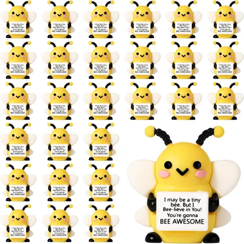 Vista 33 de Gejoy 25 piezas de mini figuras de pato, coloridos regalos motivacionales positivos, decoraciones inspiradoras de animales para graduación