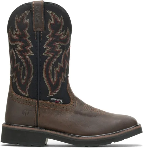 Vista 3 de WOLVERINE Botas de trabajo Wellington con punta de acero Rancher WPF para hombre