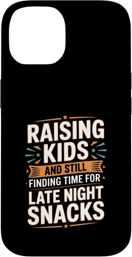 Vista 4 de Raising Kids and Still Finding Time for Late Night Snacks Case for iPhone 17