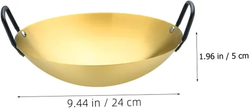 Vista 8 de Housoutil Sartén gruesa de acero inoxidable para utensilios de cocina