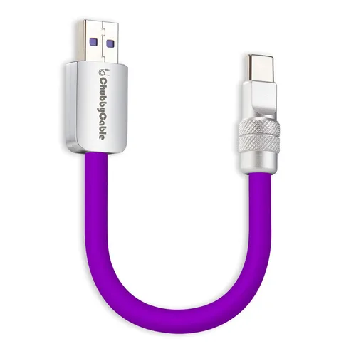 Vista 35 de chubbycable Cable corto USB C a C de 240 W, color naranja, 20 pulgadas Para iPhone 18/17/16/15 Series, MacBook Pro/Air, Galaxy S26/S25/S24, cable