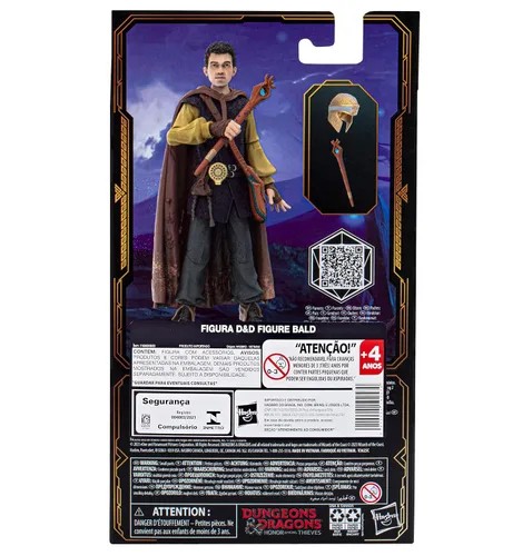 Vista 3 de Dungeons & Dragons Honor Among Thieves Golden Archive Simon Figura coleccionable de 6 pulgadas a escala D&D Figuras de acción
