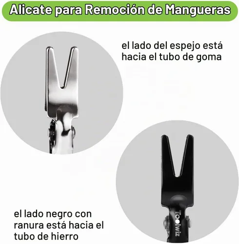 Vista 5 de Toolwiz Alicates de Extracción de Mangueras de Automóvil, Combustible Automático y Alicates Removedores de Mangueras de Línea de Vacío, Herramientas