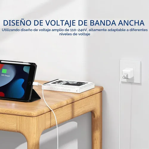 Vista 2 de Cables de carga para iPhone, [certificado MFi], paquete de 3 cables Lightning a USB compatibles con iPhone 11/Pro/X/Xs Max/XR/8 Plus/7 Plus/6/iPad