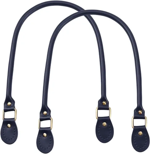 Vista 9 de PH PandaHall 2 piezas de 24.2 pulgadas de cuero para bolso de mano, Negro
