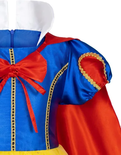 Vista 8 de Princess Dress Costume for Toddler Girls Girls Birthday Halloween Cosplay Party with Accessories 2-11 Years