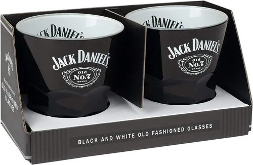 Vista 2 de Jack Daniels Old Fashion - Juego de vidrio, 8 onzas líquidas
