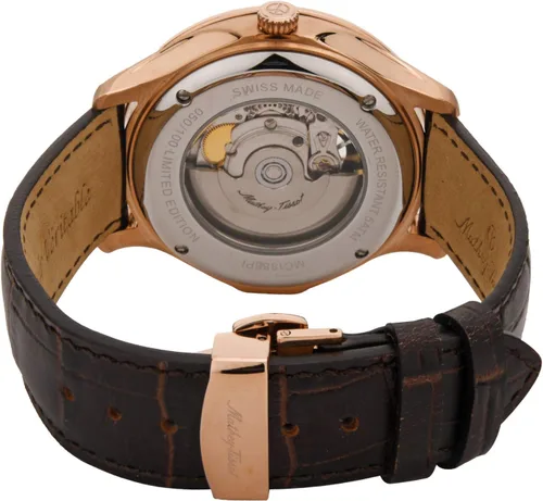 Vista 5 de Mathey-Tissot Reloj automático Edmond LE Open Heart MC1886PI para hombre, Moderno