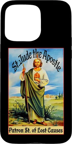 Vista 31 de St. Jude - Funda para iPhone 16, diseño de The Apóstol of Jesus Lost Causes
