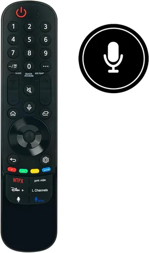 Vista 2 de AN-MR21GA - Control remoto inteligente de repuesto para LG Smart TV 2021 OLED TV Series G1 C1 A1 QNED99 QNED90 NANO99 NANO90 NANO85 NANO80 NANO75