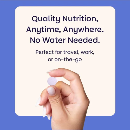 Vista 8 de EZ Melts Multivitamínico + Hierro - Multivitamínico diario para mujeres y hombres - Apoya niveles de energía saludables y protección antioxidante
