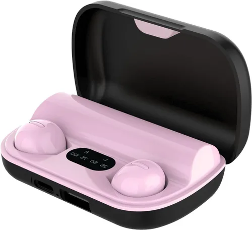Vista 9 de Orejas pequeñas invisibles mini auriculares inalámbricos Bluetooth de bajo perfil micro pequeños pequeños discretos auriculares ocultos