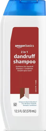 Vista 8 de Amazon Basics Champú y acondicionador anticaspa 2 en 1, alivio de picazón, seguro para todo tipo de cabello, sin parabenos, suave y pH equilibrado