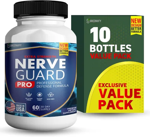 Vista 13 de Nerve Guard Plus Pro Advanced Nerve Formula con ingredientes esenciales para alivio y apoyo integral a largo plazo de la salud nerviosa (1)