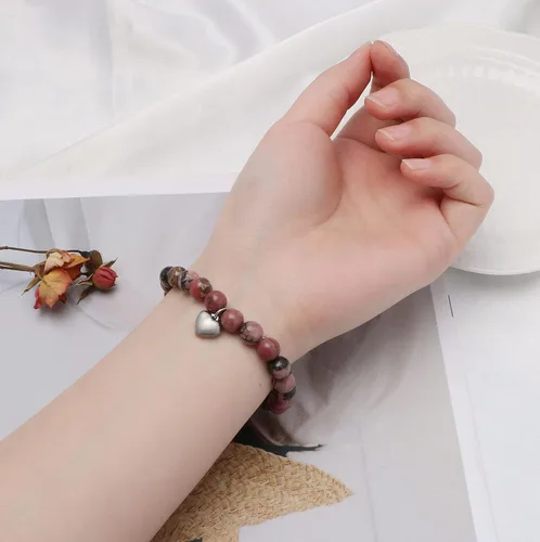 Vista 2 de Pulsera para profesora, regalos de agradecimiento para ella, regalos para profesores, amigos, hija, nieta, regalos de graduación, mamá, hermana