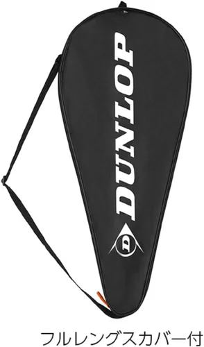 Vista 4 de Dunlop DS22107 FLASH 270 G2 - Raqueta de tenis sólida, pre-encordada, gris x amarillo