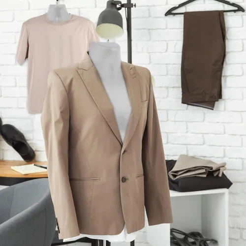 Vista 5 de Geetery Paquete de 2 maniquíes masculinos con soporte de espalda hueca y cuerpo de maniquí blanco para venta al por menor, exhibición de camisetas