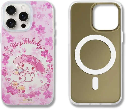 Vista 116 de Sonix x Barbie Funda para iPhone 15 Pro Compatible con MagSafe Probada para caídas de 10 pies Golden Hour