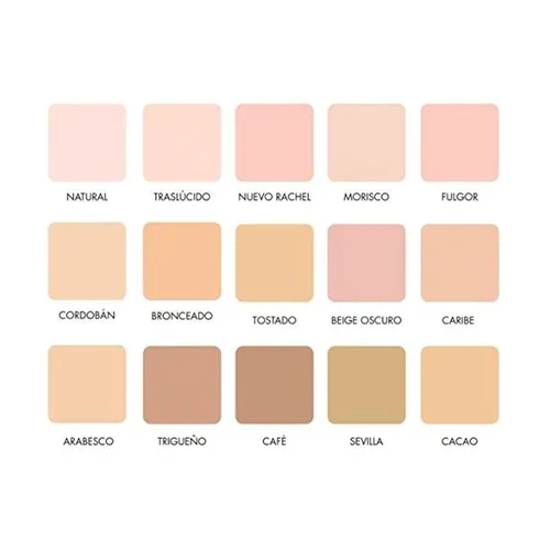 Vista 2 de Bronceado Maja - Polvo prensado delicadamente perfumado, compartimento para espejo y borla para una piel impecable; 0.53 onzas