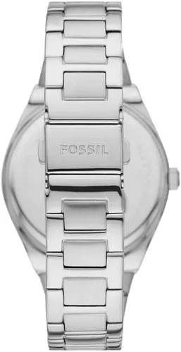 Vista 2 de Fossil Reloj de tres manecillas de acero inoxidable Serena para mujer, plateado, 38 mm, Scarlette