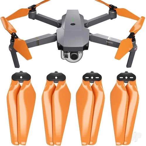 Vista 6 de Master Airscrew Hélices Stealth para DJI Mavic Pro y Platinum - Negro, 4 piezas