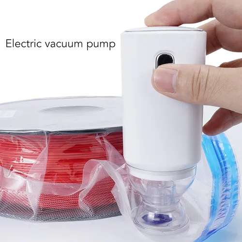 Vista 2 de Bomba de aire eléctrica Bomba de bolsa de vacío automática Bomba de compresión sellada al vacío Bomba de aire recargable USB para impresión 3D