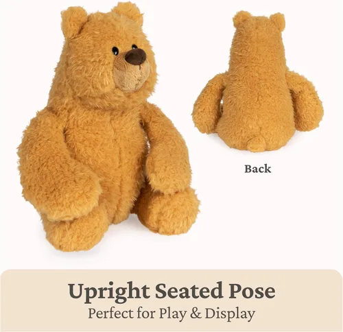 Vista 5 de GUND Growler - Oso de peluche clásico de oso marrón, 11 pulgadas