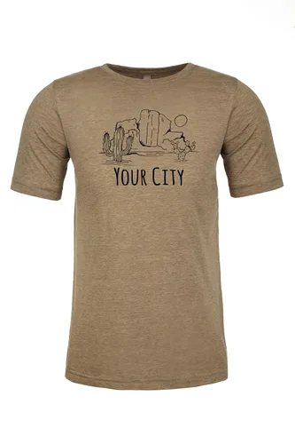 Vista 20 de I'd Hike That, Graphic Men's Tee, Funny T Shirt, Shirts with Sayings, Stonewash Blue or Sage (XL, Stonewash Blue)