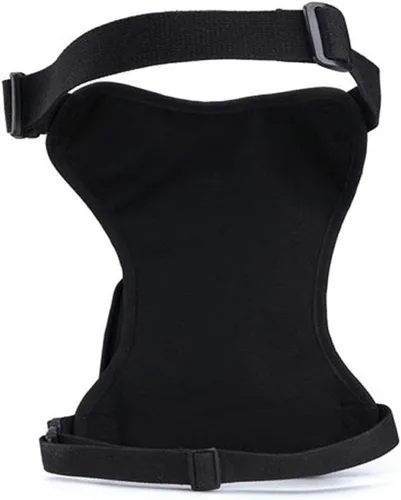 Vista 4 de Hebetag Riñonera para exteriores, bolsa de lona para hombres y mujeres, para viajes, táctica, motocicleta, ciclismo, senderismo, camping, muslo