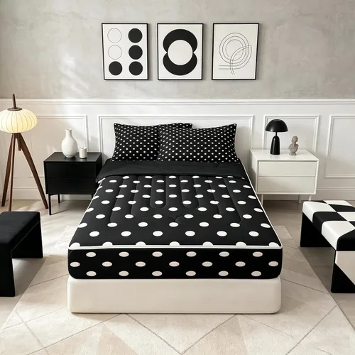 Vista 14 de Feelyou Juego de edredón con cremallera de leopardo tamaño individual Juegos de cama con cremallera y estampado animal para decoración de Marrón