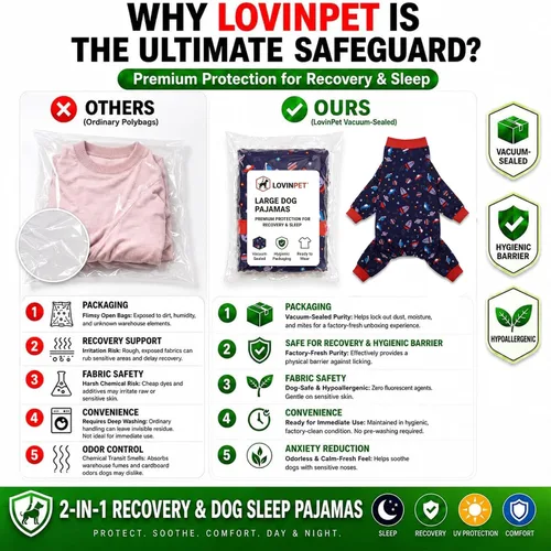 Vista 3 de LovinPet Pijama Pitbull, pijama para perro, estampado de naves espaciales