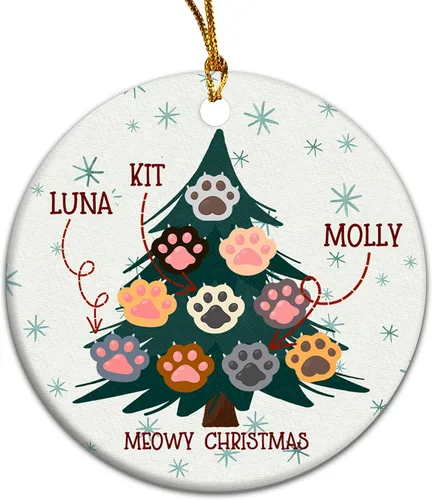 Vista 13 de Adorno personalizado para foto de perro, adorno de Navidad personalizado para mascotas 2023, regalos de Navidad personalizados para cachorros