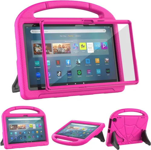 Vista 15 de Funda para tablet Amazon Fire Max 11 para niños (13ª generación, versión 2023), ligera, a prueba de golpes, con asa y soporte para tablet Kindle Azul