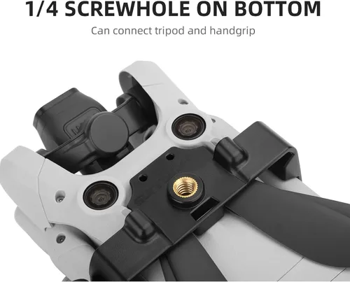 Vista 5 de Hanheld Adaptador estabilizador de montaje de abrazadera para DJI Mini 3 Pro Cámara Drone RC RC-N1 Control remoto Gimbal Clip Accesorios