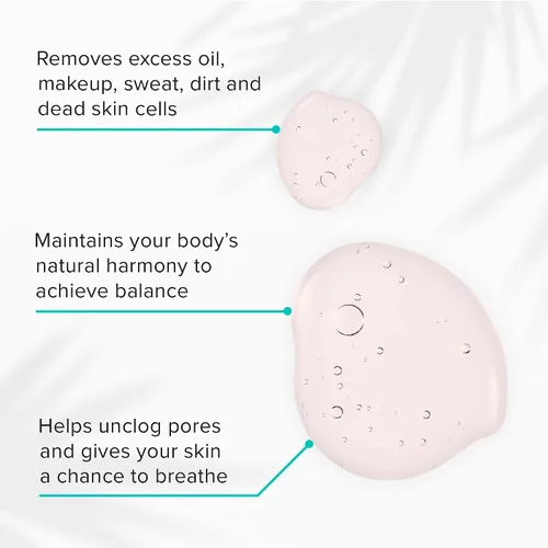 Vista 3 de ClarityRx Cleanse - Jabón facial diario con infusión de vitaminas, limpiador facial hidratante natural a base de plantas para todo