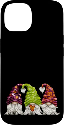 Vista 4 de iPhone 16 Cute Halloween Accessories For Kids Gnome Boo Halloween Case