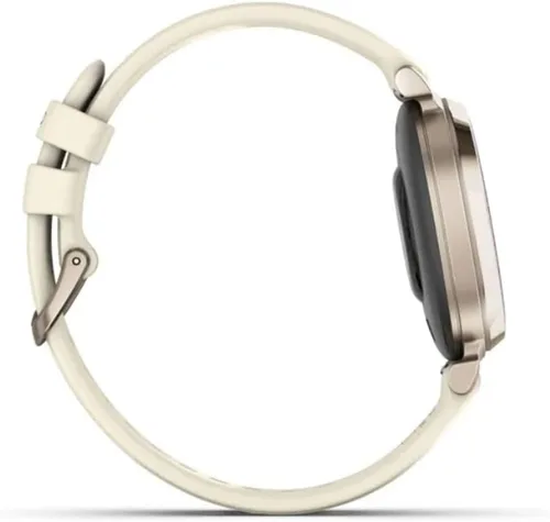 Vista 5 de Garmin Lily 2 (Renovado), reloj inteligente pequeño y elegante, pantalla oculta, lente estampada, hasta 5 días de duración de la batería, color coco